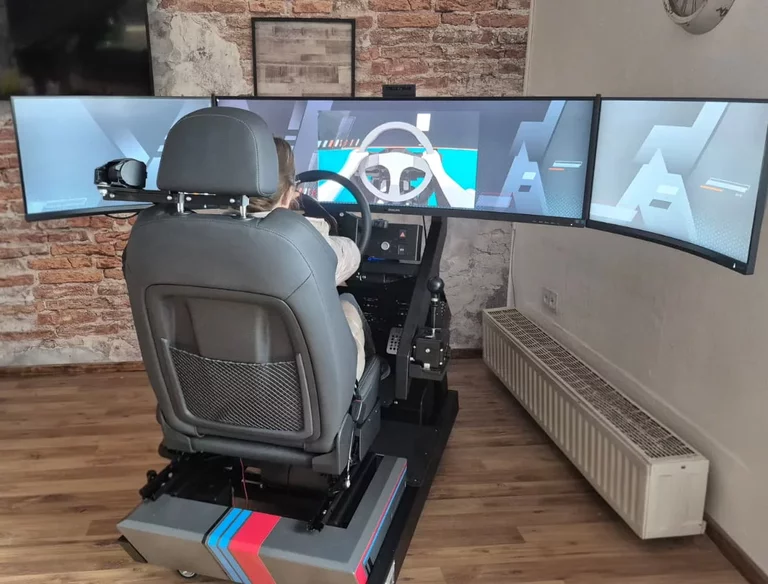 Fahrsimulator der Fahrschule Waymaker